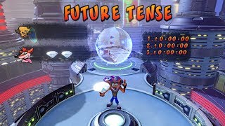 Crash Bandicoot N. Sane Trilogy - FUTURE TENSE 100% (All Gems) 1080p 60fps