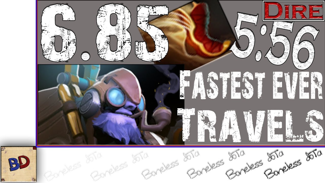 Dota 2 6.85 | Tinker Jungling Guide Part 1: Dire | Boneless Highground Jungling