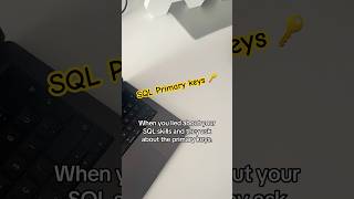 SQL Primary keys right 🔑 #codinglife #sql #programming