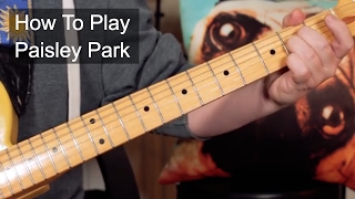 39Paisley Park39 Prince Guitar Lesson