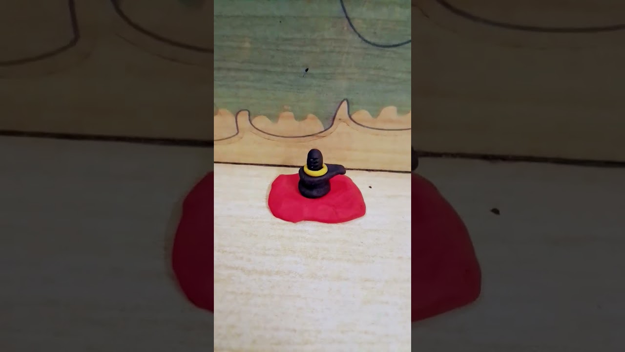 clay making SHIVLING 