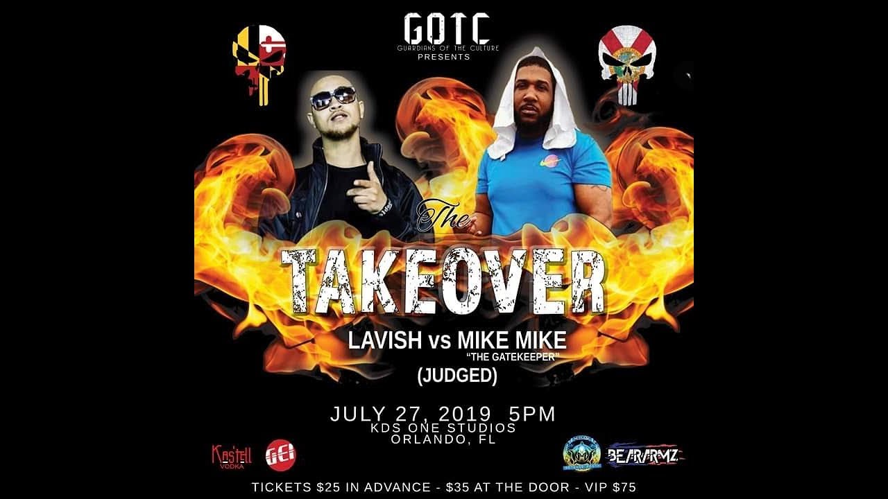 Mike Mike "The Gatekeeper" vs Lavish full battle from GOTC: Takeover