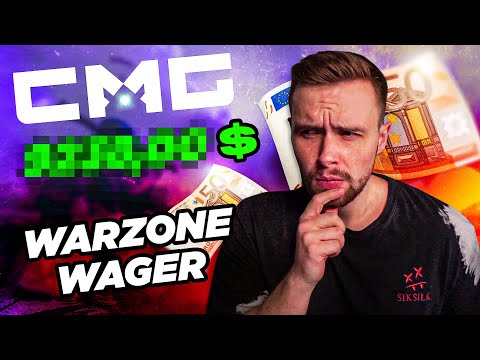 ICH HABE 50€ BEI CMG AUFGELADEN und ___€ VERDIENT | Warzone Wagers als Anfänger | dieserkingphil