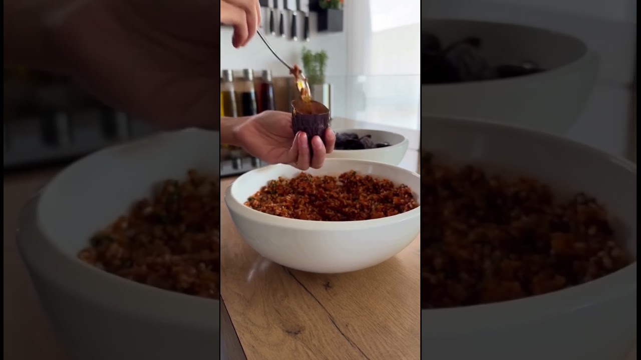 Stuffed Dried Eggplants | Authentic Turkish Dolma 🇹🇷🍆