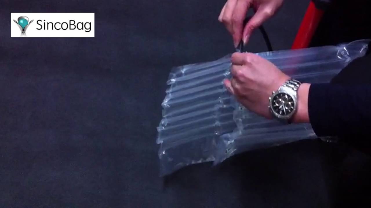 Inflatable packing Air Bag, Packaging Protection bag YouTube