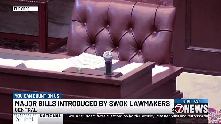 Major bills introduced by Central Southwest Oklahoma lawmakers