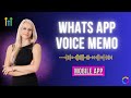 Send WhatsApp Voice Notes on the Mobile App In Gohighlevel / LeadConnector #ghl #whatsappmarketing