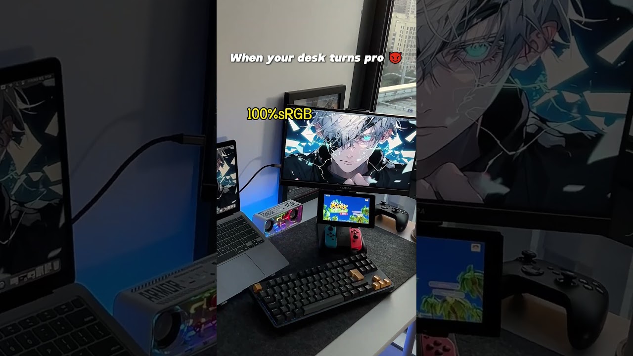 I Upgraded My Desk with Just One Screen | For Better Gaming 🔥