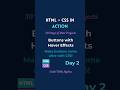 Day 2: Buttons with Hover Effects | HTML + CSS in Action #HTMLCSS #CodingForBeginners#miniprojects