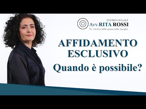 Video: La convivenza influisce sull'affidamento?