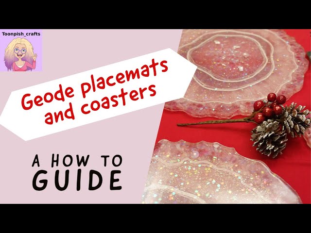 HOW TO MAKE RESIN COASTERS Using LETSRESIN Mold! FOR BEGINNERS STEP BY  STEP! 