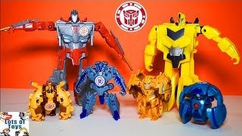 Transformers Robots in Disguise, Bumblebee, Sideswipe, Mini Con 4 Pack Special Edition 1 S
