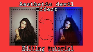 how to make a fake shadow devil | picsart editing tutorial | anne cenita screenshot 5