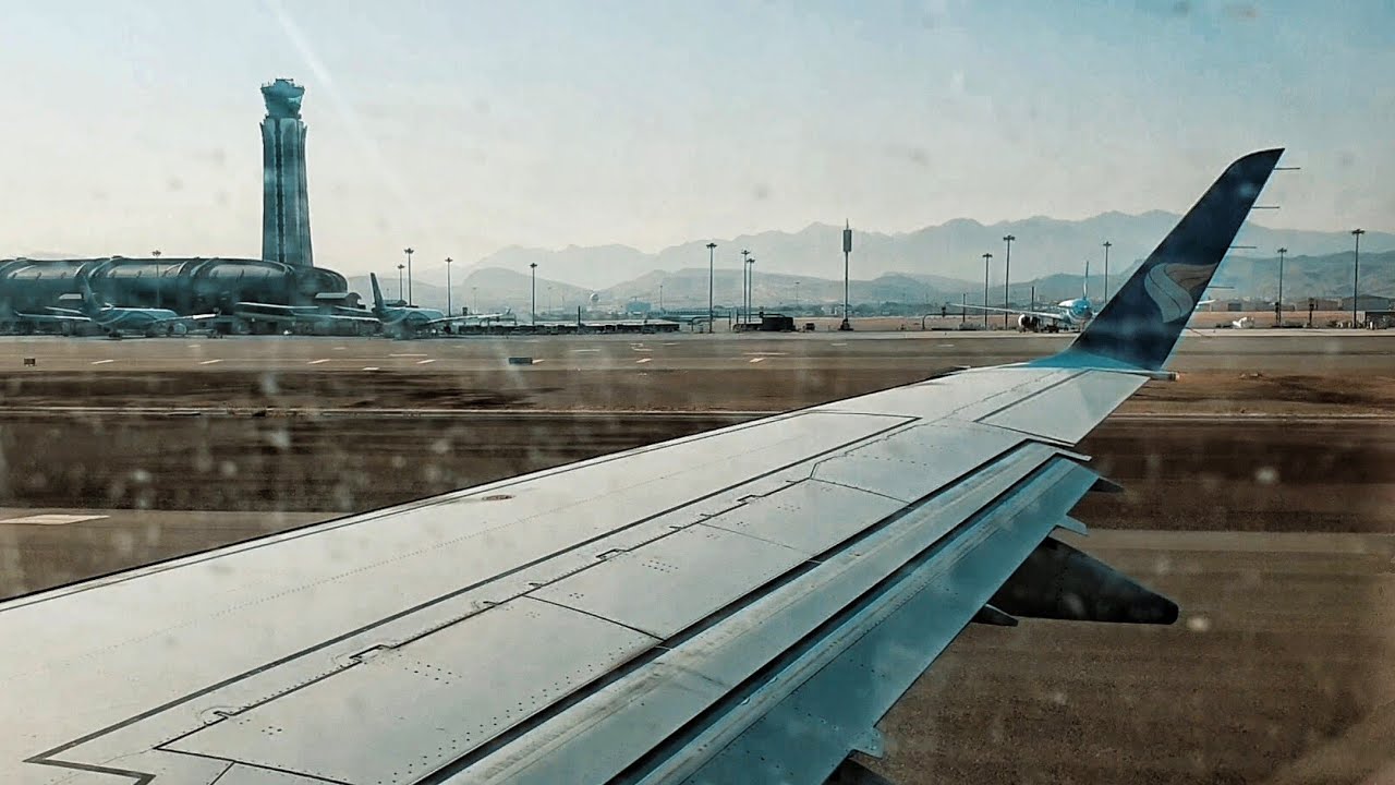 Oman Air | Muscat-Bahrain | Embraer ERJ175 | Takeoff and Landing