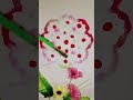 Colour  Mixing Rangoli 💫|#Satisfying#Fanny#Art #Trending#Shortsvideo #Viralvideo#Colors Mixing...🧡🤍💚