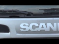Зерновоз Scania із самоскидним напівпричепом