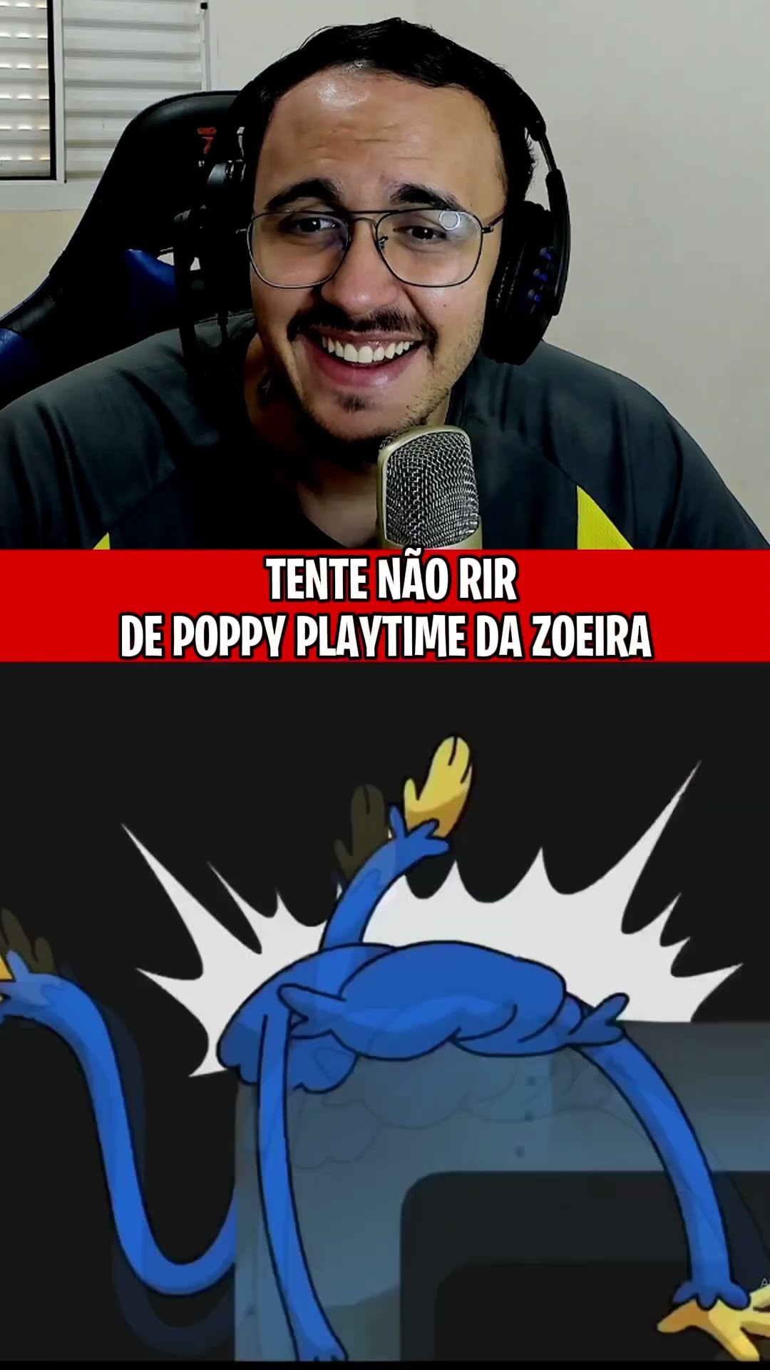 TENTE NÃO RIR DE POPPY PLAYTIME DA ZOEIRA KKK