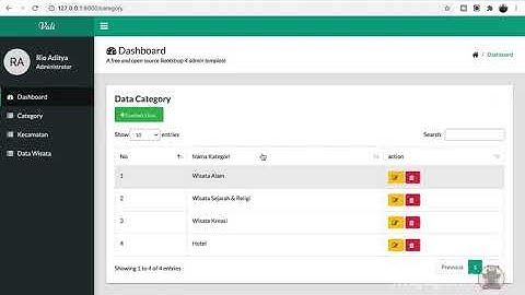 Full-Stack Laravel Flutter: Membuat Aplikasi Pariwisata Dengan Laravel dan Flutter