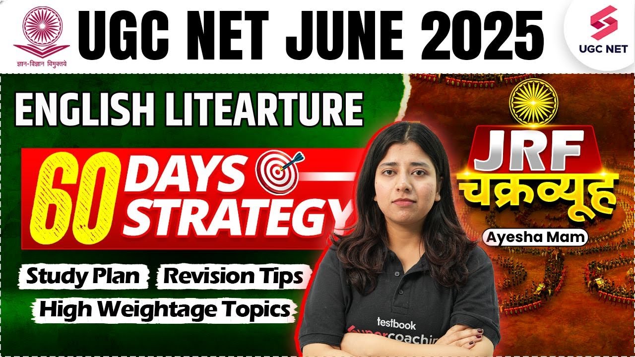 UGC NET English Literature Preparation, Study Plan & Important Topics ...