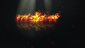 Free Particles Intro & Fire Text Animation in Kinemaster || Pixellab Tutorial | Qasim ji Technical