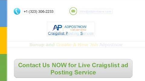 Craigslist Posting Service | Expert Craigslist Posting Team