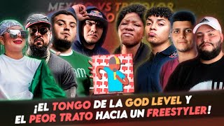 ¡EL TONGO DE LA GOD LEVEL Y EL PEOR TRATO HACIA UN FREESTYLER! | SEMIFINALES GOD LEVEL MONTERREY