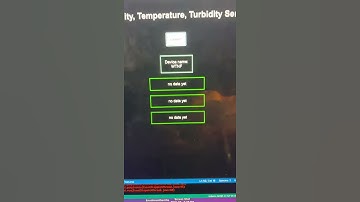Temp/Turbidity Sensor Bluetooth Application v2