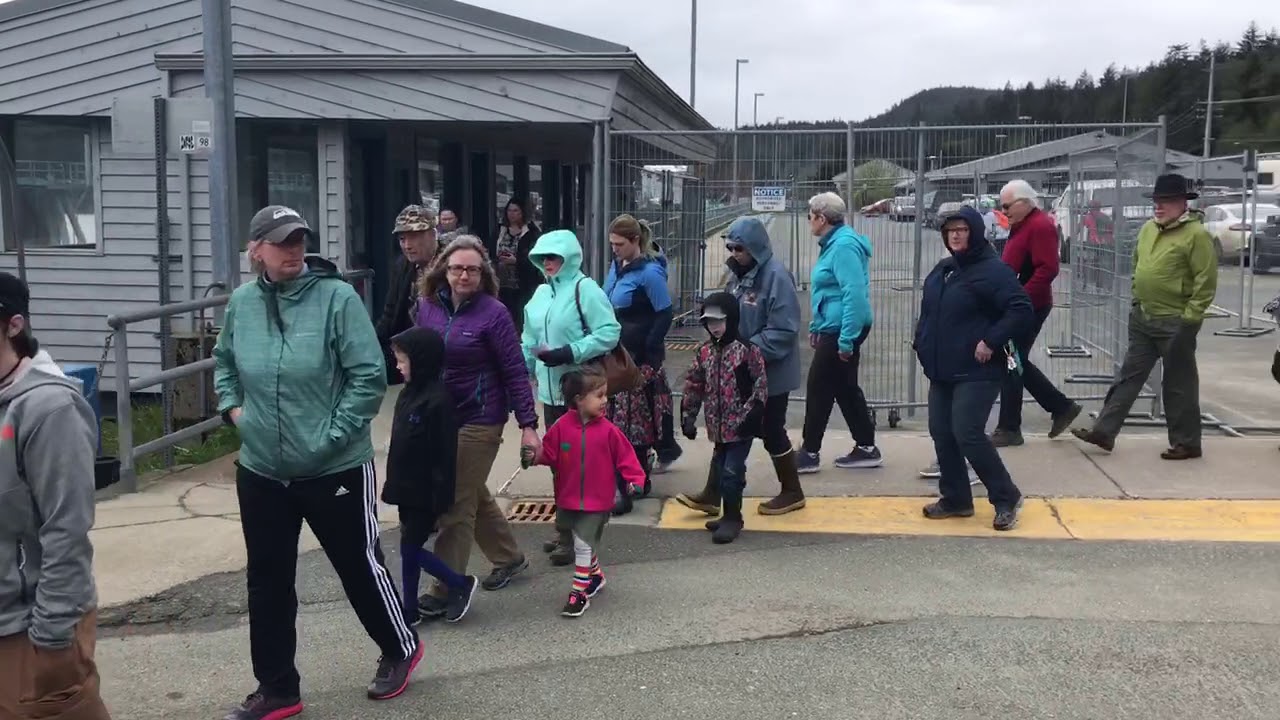 Juneau residents board Tazlina ferry for open house
