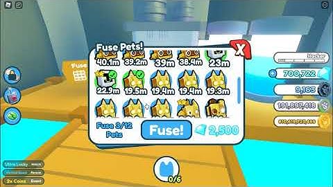 What happens if you fuse 1 gold cyber fox and 2 computer/Pet simulator X