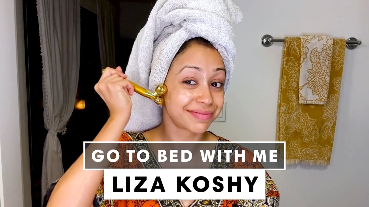 Liza Koshy's #StayHome Nighttime Skincare Routine, Go To Bed With Me