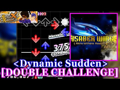 JIN2点まとめ割 Dynamic Sudden] 【DDR X】 SABER WING (Akira Ishihara Headshot mix