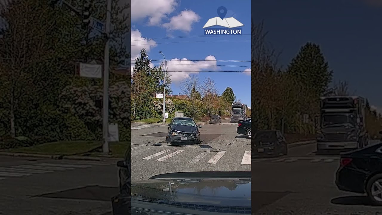 SHOCKING MOMENT CAUGHT ON DASH CAM