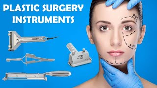 Plastic surgery instruments/ Plastic and reconstructive instruments in 4K
