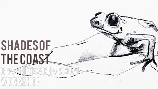 GRAPHITE & CHARCOAL WORKSHOP - Shades of the Coast - Gems in the Dunes Collab Project. Ep. 3/3