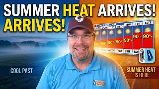 Summer Heat Returning!  Will It bring Chances of Rain for E Tennessee & N Georgia?