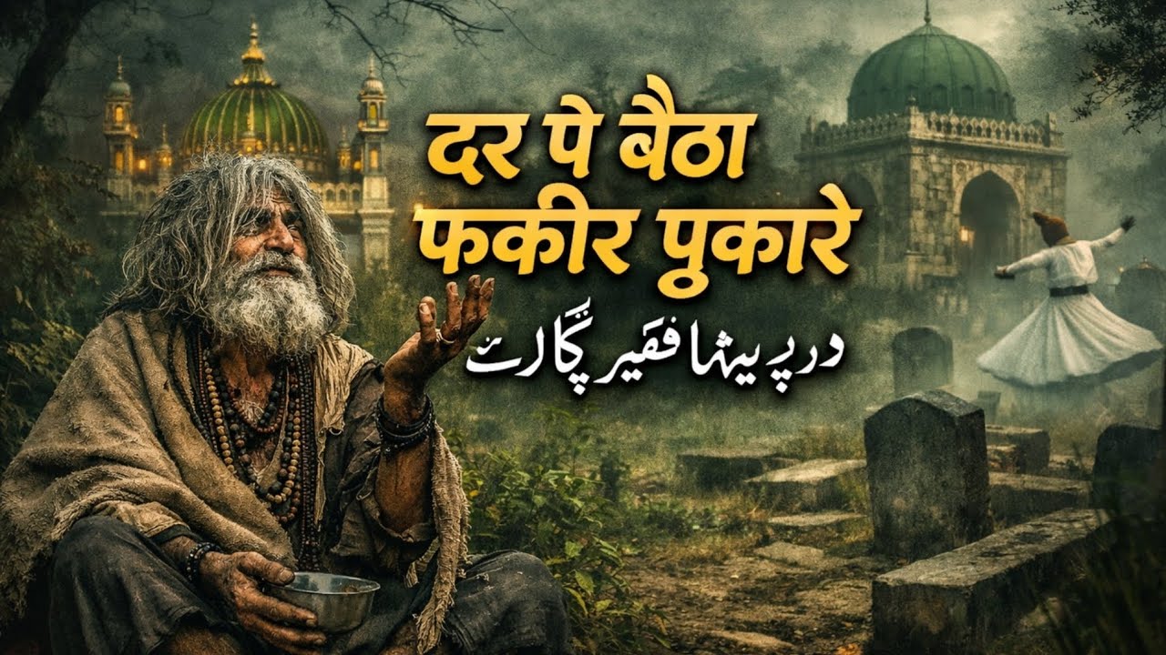 दर पे बैठा फकीर पुकारे | در پہ بیٹھا فقیر پکارے & Emotional Kalam | Islamic Song