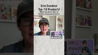 Top 10 Erin Condren Products that AREN&#39;T Planners!  #erincondren #plannercommunity