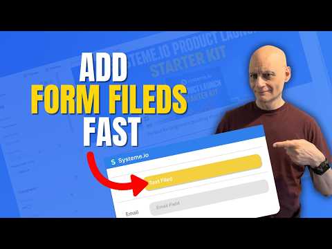 How to Add Multiple Fields to a Form in Systeme.io