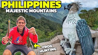 PHILIPPINES MAJESTIC MOUNTAIN ROAD - Giant Eagle and Filipino Frog Hunters