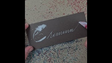 Splatter Calligraphy Request no.255