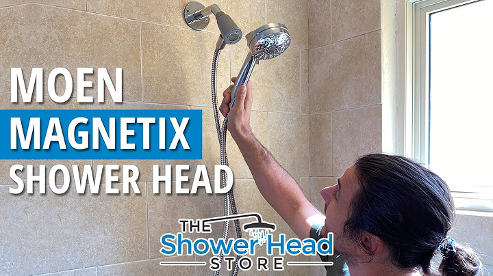 Moen attract dual shower head and handheld shower head