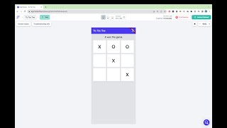 Tic Tac Toe game using Flutter Flow screenshot 4