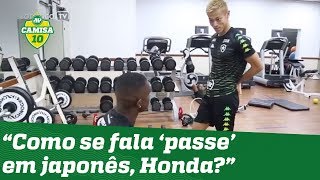 HILÁRIO! OLHA como "tá fácil" a comunicação com Honda no Botafogo!