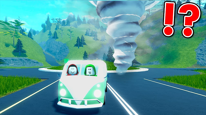 ROBLOX, But A Tornado is Heading!