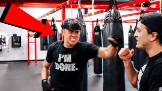 TRAINING FOR SOCIAL GLOVES YOUTUBE BOXING EVENT!