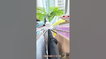 HOME GADGETS HAVEN😊Octopus Cylinder Clothes Drying Rack #aliexpress