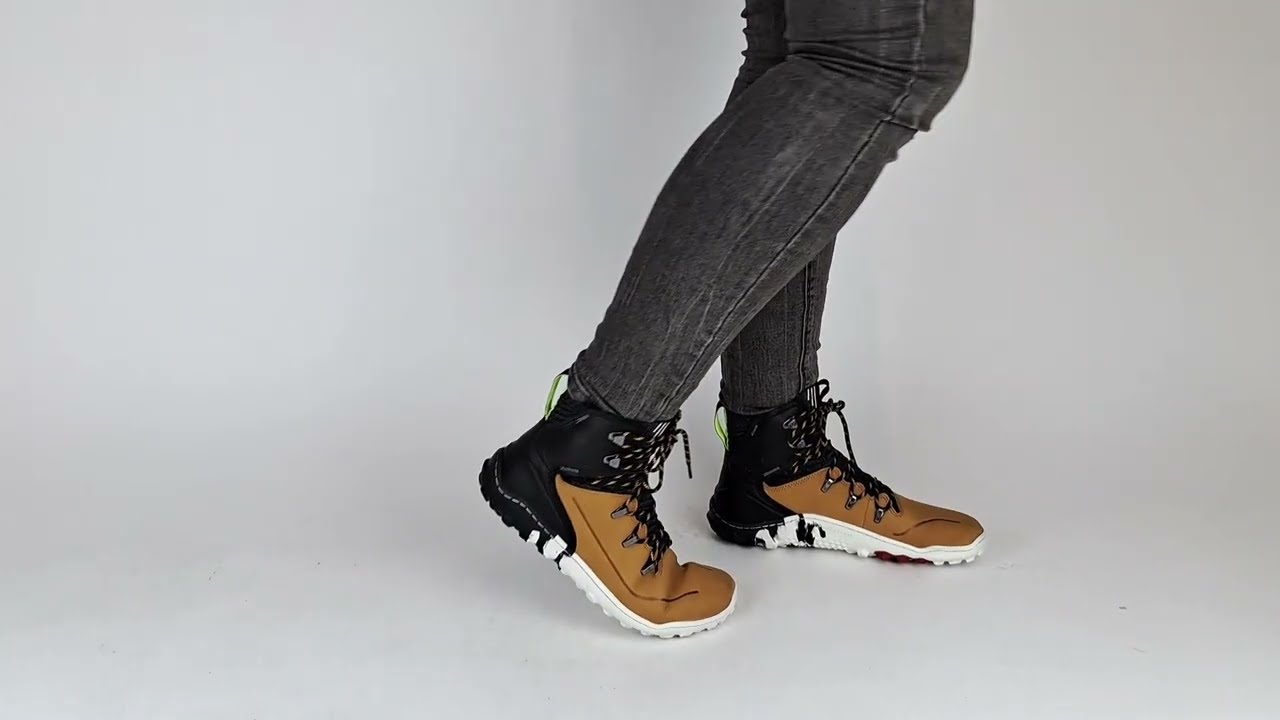 Barefoot boty VIVOBAREFOOT TRACKER DECON FG2 L TAN LEATHER - YouTube