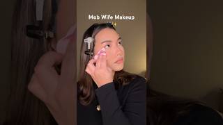 Famous Mob Wife Makeup 🖤✨ Wealth