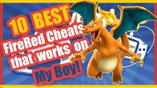 My Boy Pokemon FireRed Best 10 Cheats