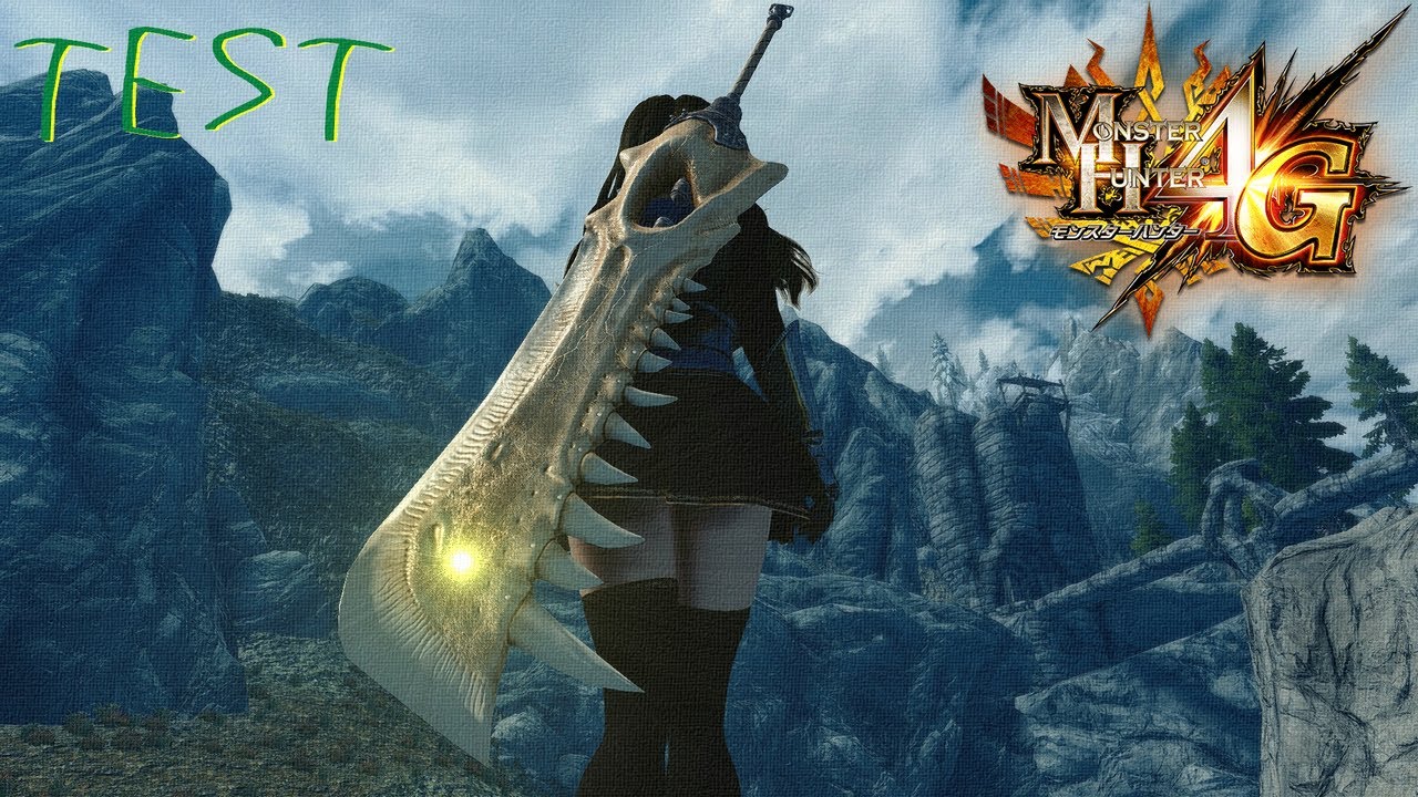 MH4G モンスターハンター4G 